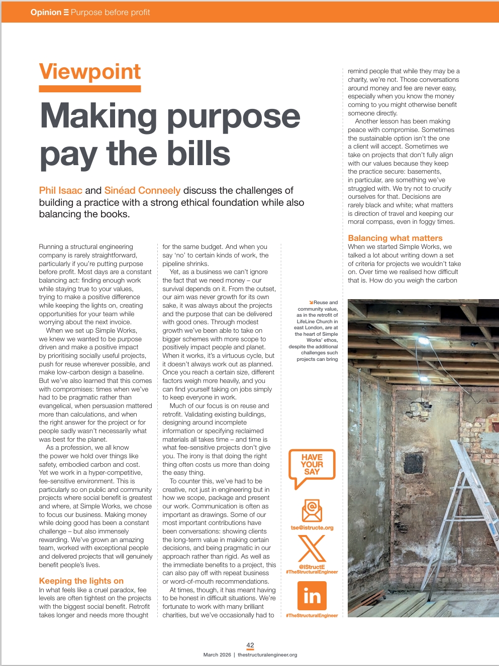 Making Purpose Pay the Bills