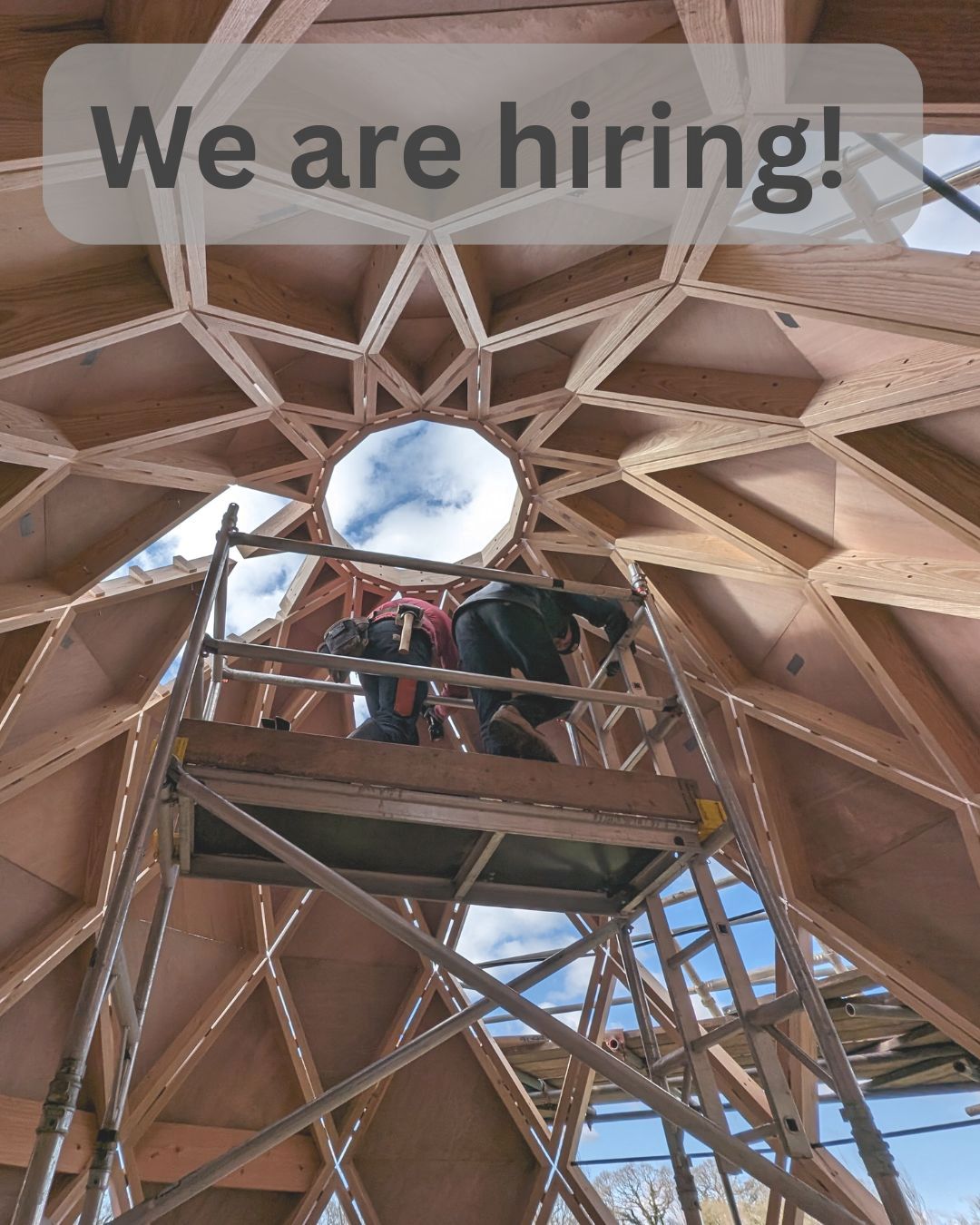 We are hiring! 