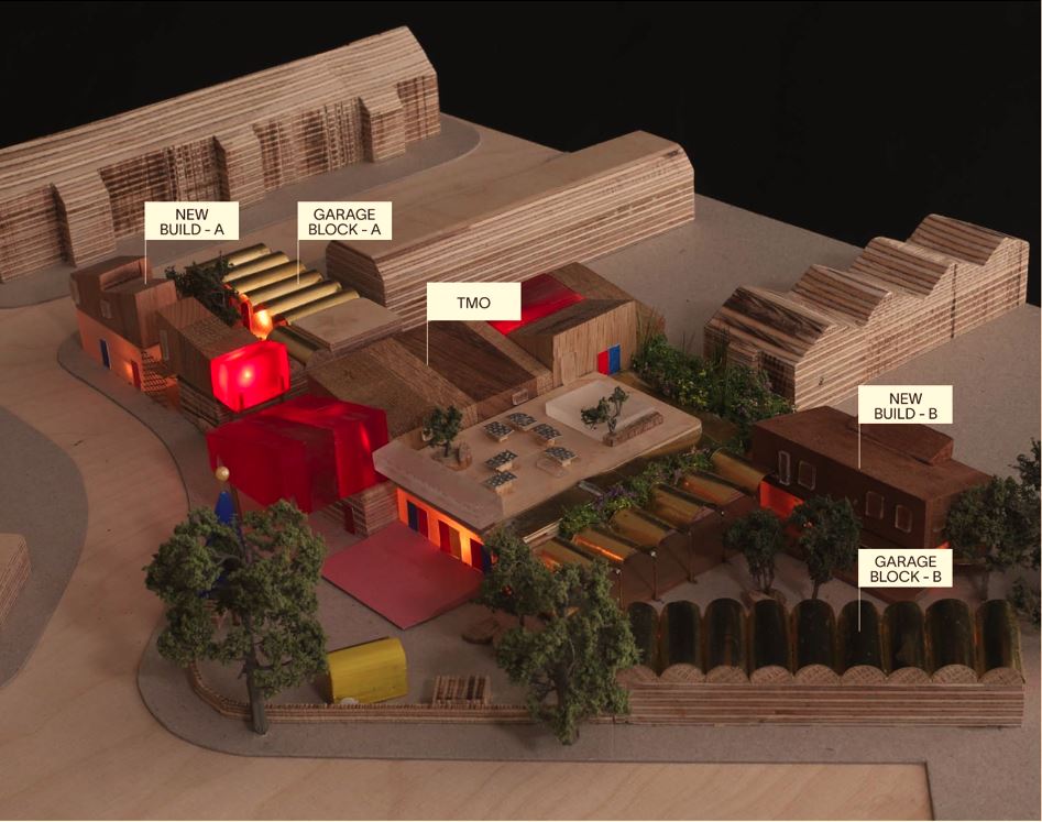 Carpenters Meanwhile Strategy New Workspace - Old Materials